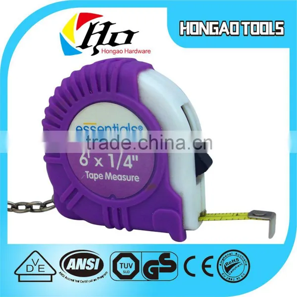 6' x 1/4'' Rubber Cover Small Gift Tailor Tape Measure photo-3
