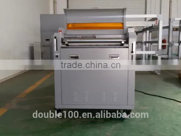 China Professional Manufacturer Water-based Velvet Varnish Coating Machine/24inch Laminating Machine photo-2