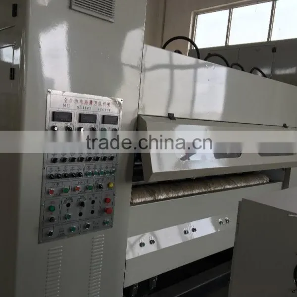 Automatic Feeding Carton Thin Blade Slitter Machine For Carton Box photo-4