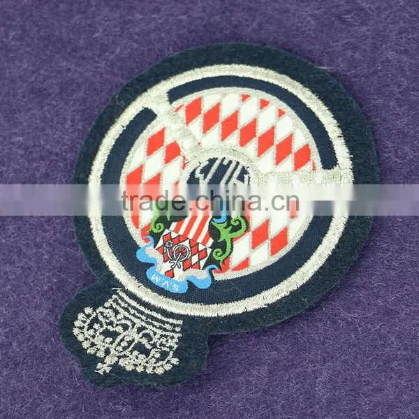 Wholesale Cheap Custom High Density Damask Woven Patch