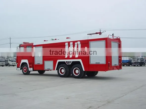 SINOTRUCK STEYR 12-15 m3 Water Tank Fire Truck SINOTRUCK STEYR 6*4 Fire Truck photo-3