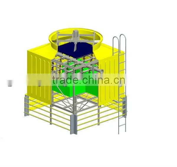 Low Noise LKN-400 L/SA Square Counter Flow Cooling Tower photo-2