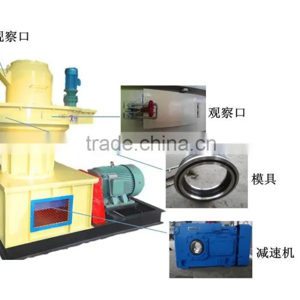 Factory Price Ring Die Biomass Pellet Making Machine