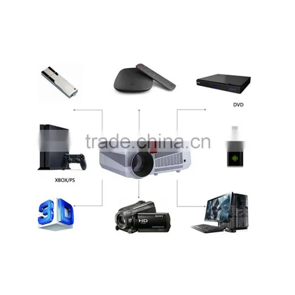 Cheap Home Theater Projectors Led Projector Projector Proyector Fabricantes en China Led 86 photo-4
