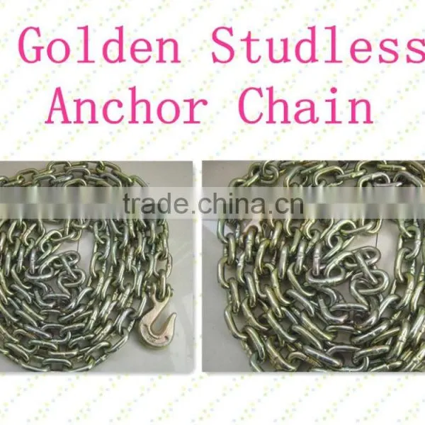 Golden Galvanized Tempered Binder Chain With Clevis Grab Hooks photo-2