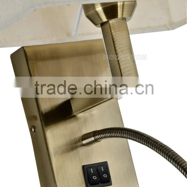 Contract Bronze Plated Hotel Bedside Wall Lamp,Bronze Plated Hotel Bedside Wall Lamp,bedside Wall Lamp WL1089 photo-5