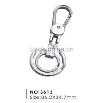 3613 Zinc Alloy Snap Hook Key Chain,glossy Silver Surface
