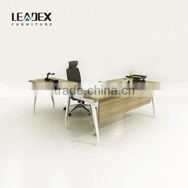 Made in China Simple l Shaped Office Desk photo-2
