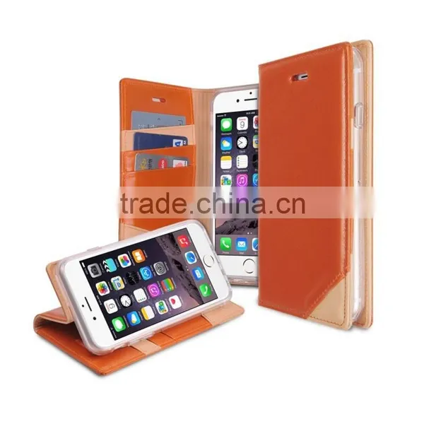 Customize Design Full Grian Leather Mobile Phone Case for Iphone 6 photo-2