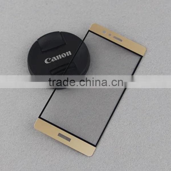 0.33mm Colored Premium Slim Tempered Glass Screen for Mobile Phone Huawei P9 Plus
