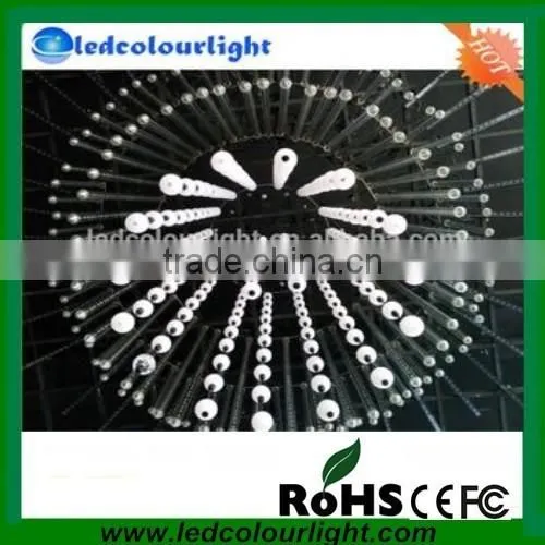 DC12V Dream Color Christmas String Lights Dmx 3d Led Pixel Ball for Decotation photo-4