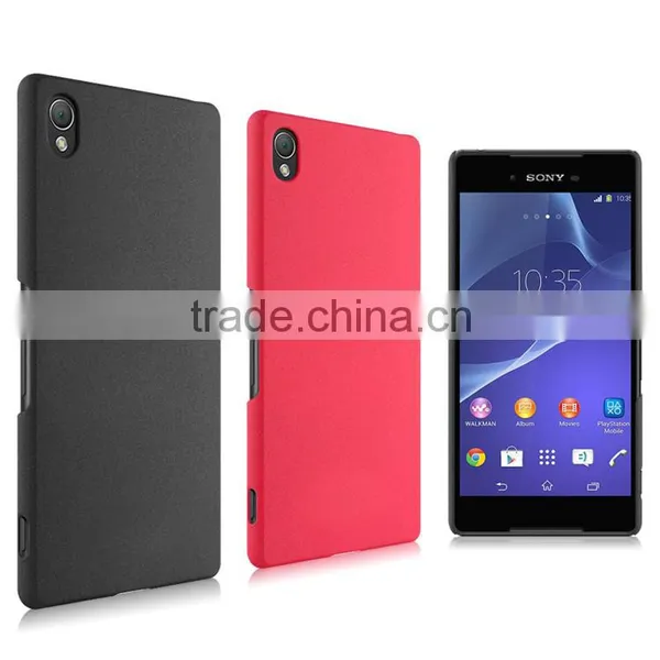 8 Colors Quicksand Design PC Material Shockproof Phone Back Cover for Sony Xperia z3 / z4 Case photo-2