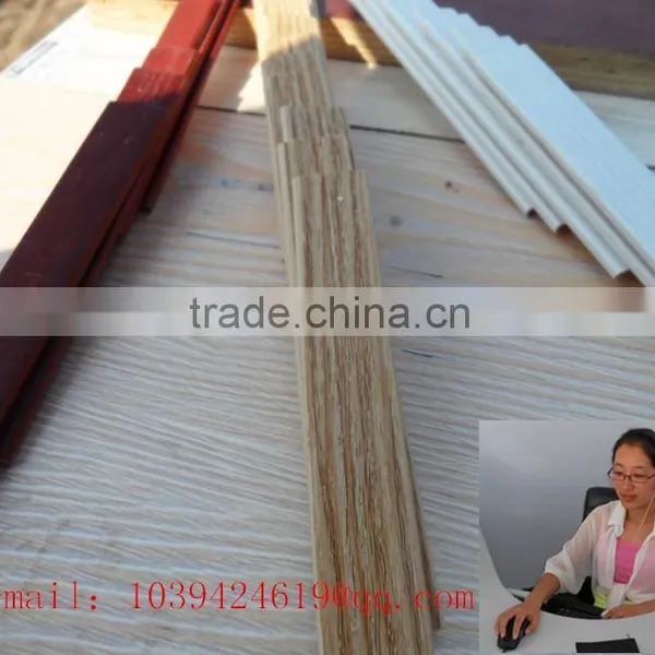 0.6mm Thickness Solid Color and Wood Grain Color PVC Edge Banding photo-3