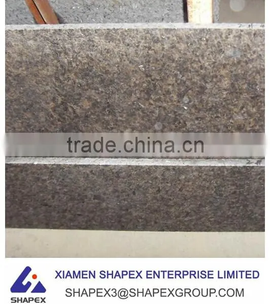 Wholesale China Ice Flower Brown Granite Flooring photo-2