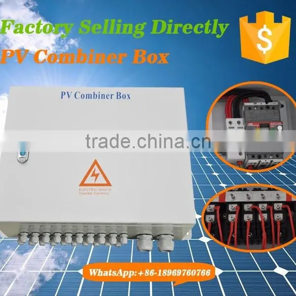 PV Combiner Box 200VDC Smart Solar Combiner Boxes photo-5