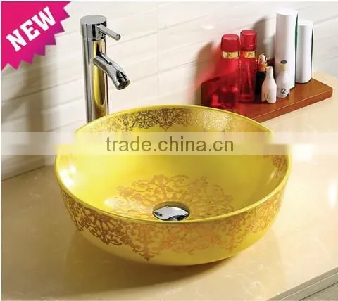 Gold Supplier Ceramic Bathroom Hotel Bowl Wash Basin With Stand photo-2