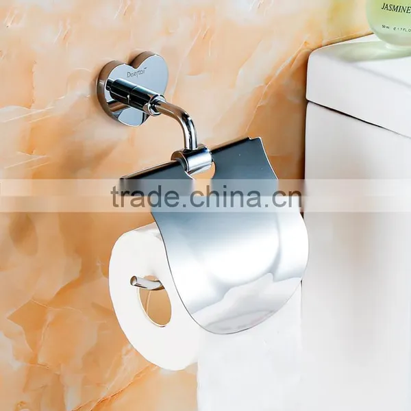 Bathroom Accessory With Brass Toliet Paper Roll Holders for Shower Rail. photo-2