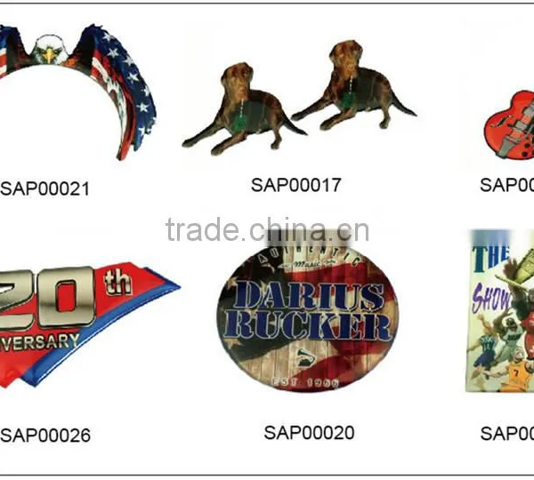 Metal Crafts Souvenir Metal Logo Printing for Logos of Sofa Cloth