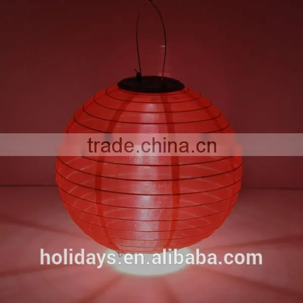 10inch 25cm Plastic LED Light Solar Lantern photo-4