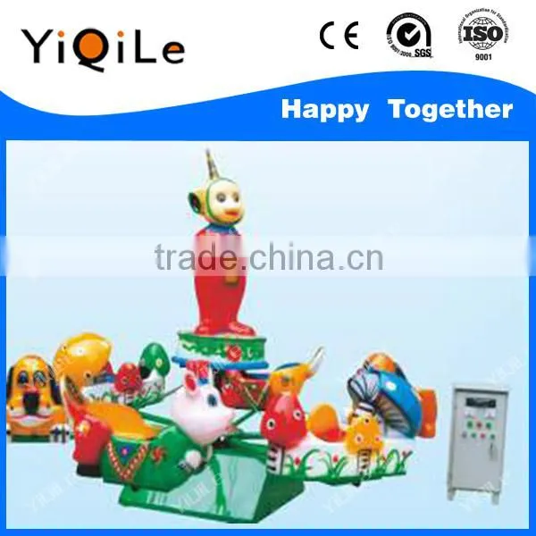 Turntable Game Rides for Children Kiddie Carousel Rides photo-4