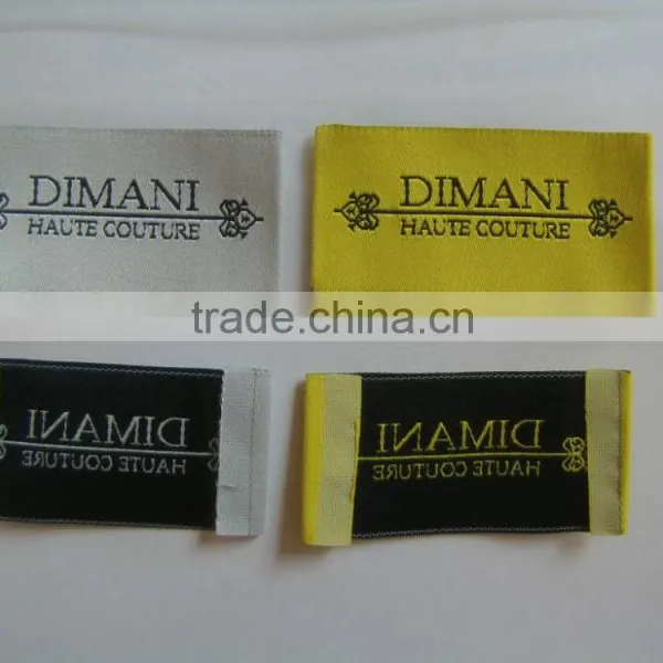 2016 Hot Sale Making Weaving Clothing Label,custom Sewing on Garment Label photo-3