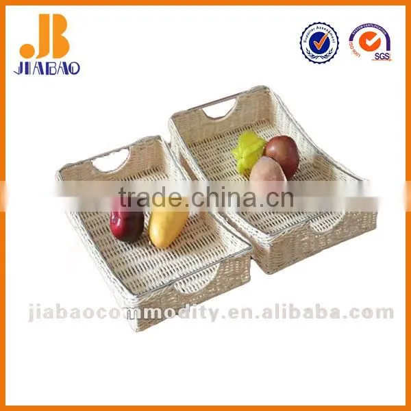 Handmade Woven Rattan Bread Basket