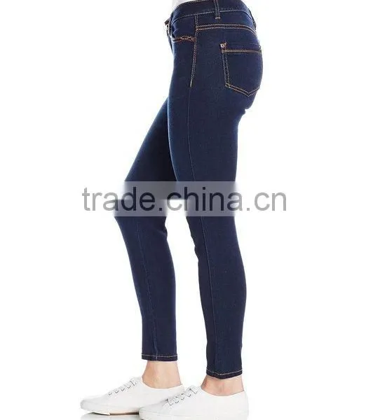 Grils High Quality Made in China Factory Denim Skinny Jean photo-3