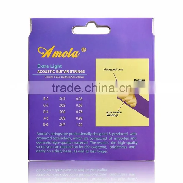 Wholesale Amola Guitar Strings Bronze A3100 Acoustic Guitar Strings Better Than Elixir Guitar Strings photo-2