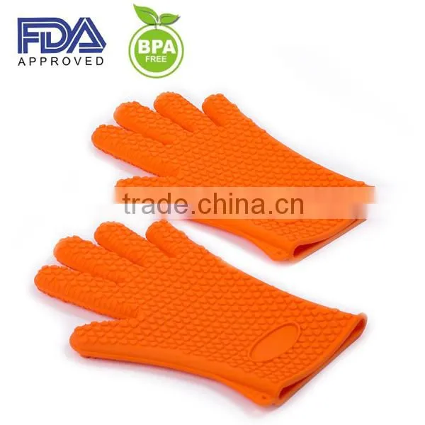 FDA High Temperature Silicone Rubber Gloves