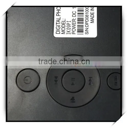 10.2" Wide LCD Screen DPF Multi-media China Wholesale Digital Photo Frame Black photo-4