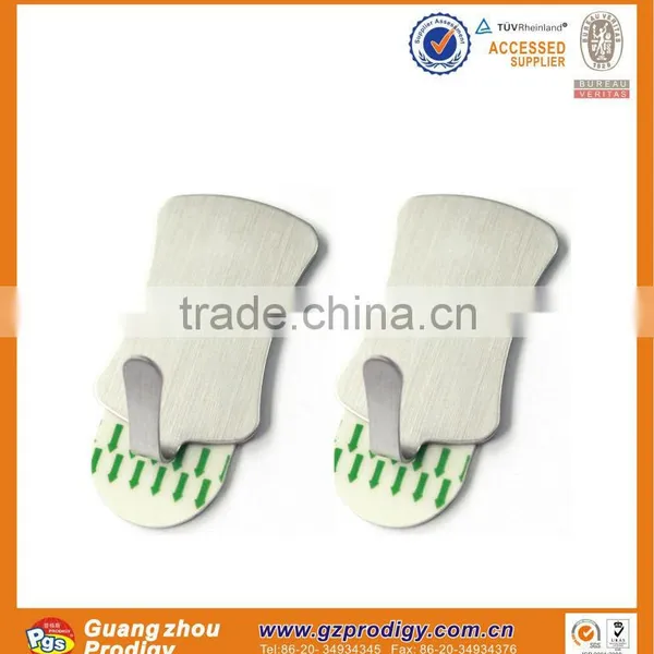 Adhesive Wall Hooks Strong Adhesive Stainless Steel Removable Stainless Steel Large Hook photo-4