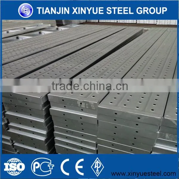 Scaffolding System 50*250mm Galvanized Steel Walking Plank for Building Construction photo-5