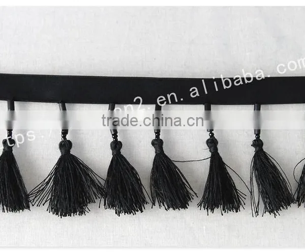 Nice Design 8cm Width Handmade Beaded Fringe Bag Accessories photo-2