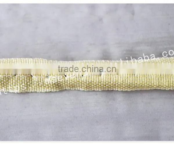 Fashion Design 1.5cm Width Tripe Lip Polyester Tape Garment Trim photo-5