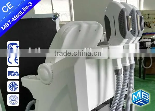 Three Handles SHR Fast Hair Removal SSR E-light RF+IPL Hair Removal Machine photo-4