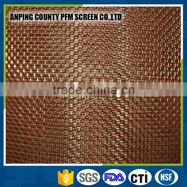 220 Mesh Plain Weave Brass Wire Mesh Filtering Mesh photo-5