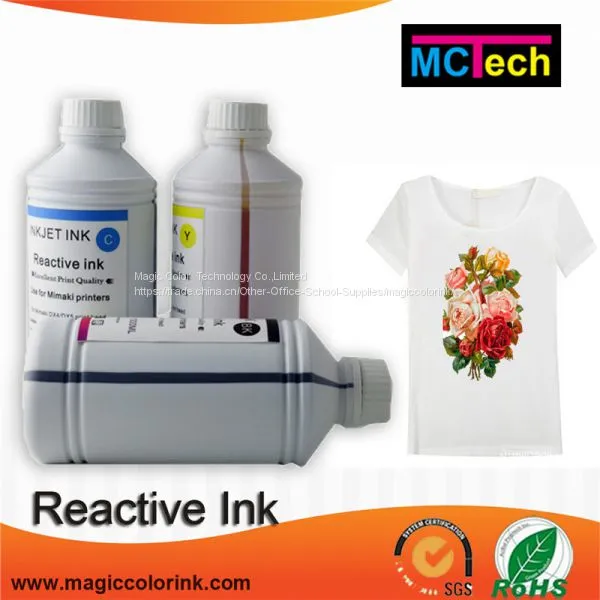 Hot Selling Reactive Dye Ink Textile Printing Ink for Epson Wide Format Printer