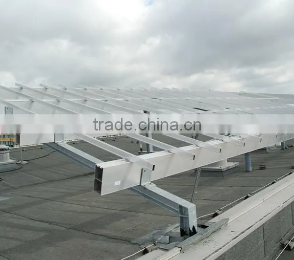 Slope Roof Photovoltaic Stents,Q235/Q345 Solar Galvanized Mounting Bracket photo-2