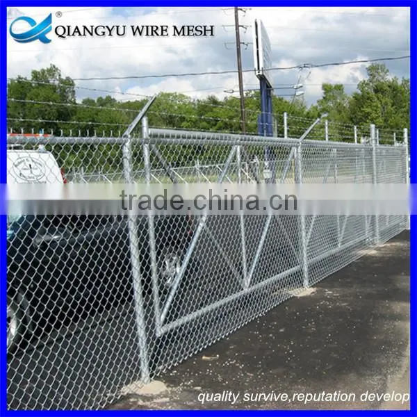 Hot-dip Galvanized Chain Link Fence/Palisade Temporary Chain Link Fence photo-2