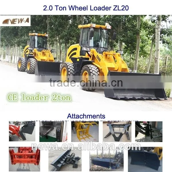2016 Hot Sale 2.0ton CE Mini Wheel Loader photo-2
