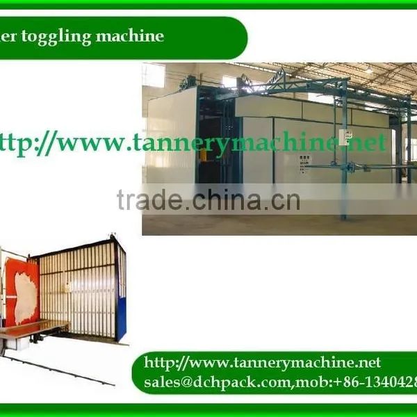 Tannery Leather Stretch Drying Machine Sheep Skin Machine photo-3