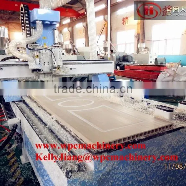 2017 Hot Sales Plastic WPC PVC Doors Plate and Windows Frame Making Machine photo-5