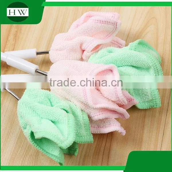 Kitchen Plastic Superfine Fibre Towel Long Handle Hanging Tableware Water Cup Bottle Clean Cleaning Brush photo-2