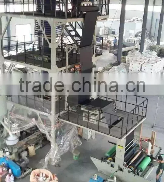 Ldpe Hdpe Three Layer Plastic Film Making Machine photo-4