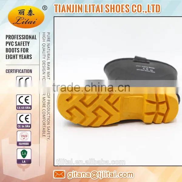Cold Resistant PVC Safety Boots Winter Work Shoes photo-4