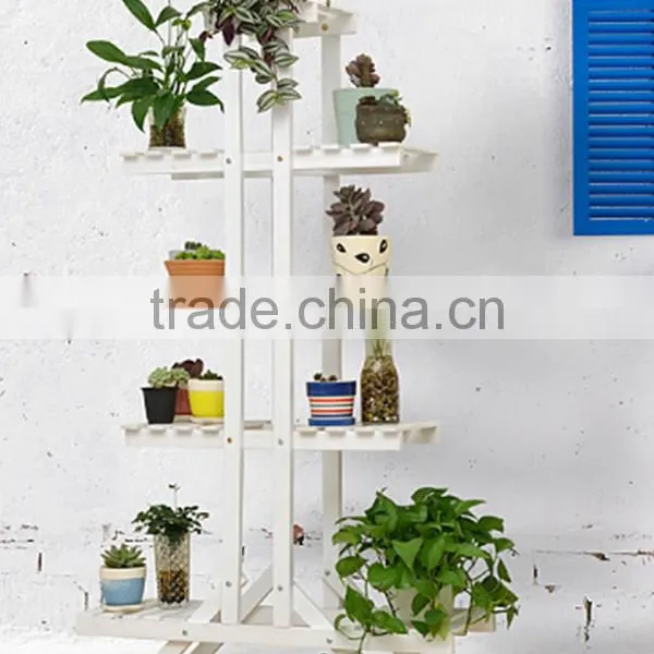Handmade Wholesale 4 Floor Flower Rack for Sale photo-4