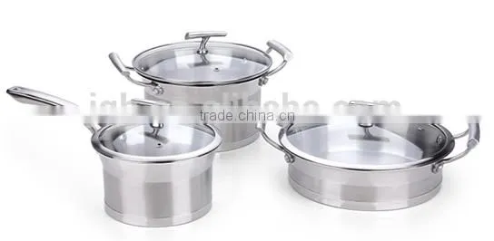 New Style Stainless Steel 6pcs Cookware Set/pot Set photo-6