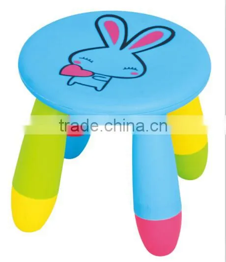 Detachable Lovely Carton Shape Plastic Kids Stool photo-4