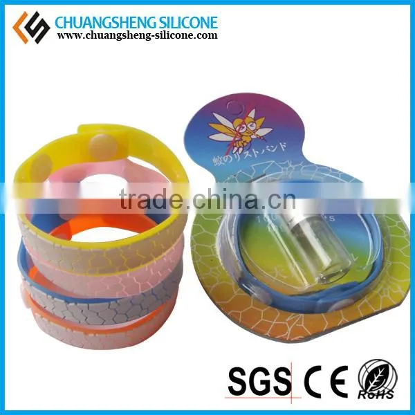 Fashion Silicone Anti-mosquito Bracelet, Silicone Promotional Gift, Wristband, Bangles photo-4