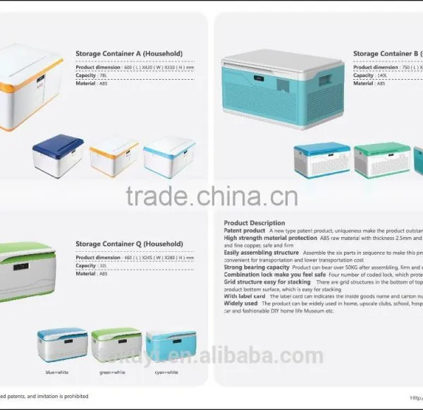 High Quality Plastic Storage Box, Storage Bin, Container, Case photo-6